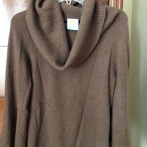 Cashmere Cowl Neck Sweater